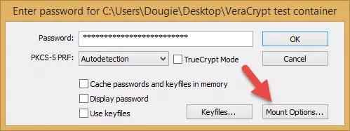 VeraCrypt hidden volume