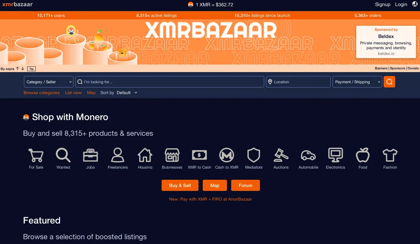 XmrBazaar