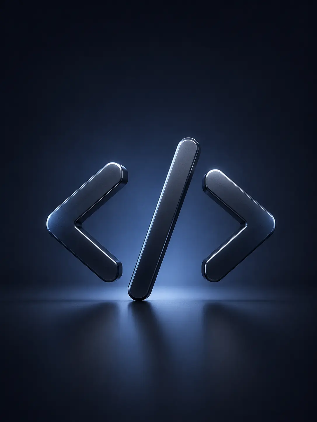 Dark 3D megaphone icon for digital promotion and online marketing services